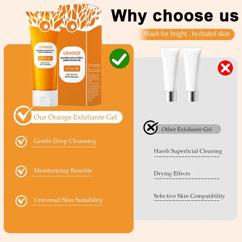 Last Day Promotion✨49% OFF🎁Orange Enzyme Exfoliating Gel