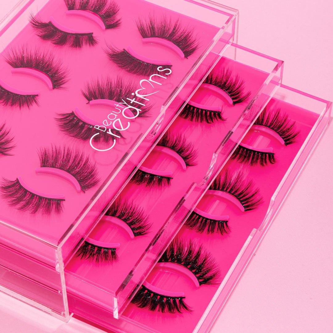 Eyelash Organizer - Hot Pink
