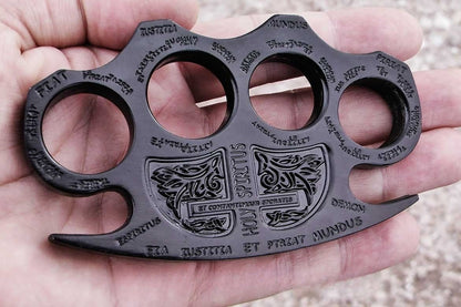 Large Collector's Edition Holy Spiritus Constantine Brass Knuckle Paper Weight