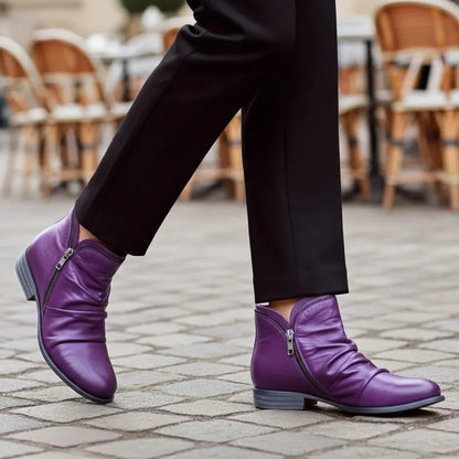 Orthopedic Cozy Colorful Arch Support Ankle Winter Boots